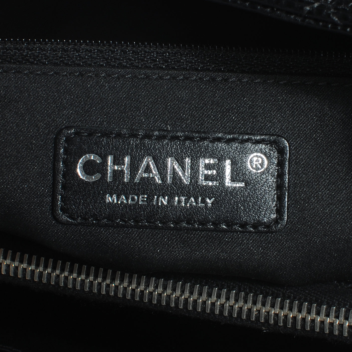 Chanel Caviar Grand Shopping Tote GST Black 6 of 7