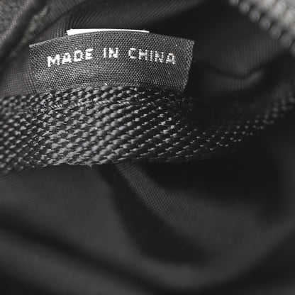 Prada Nylon Metal Triple Pocket Belt Bag Black 7 of 10