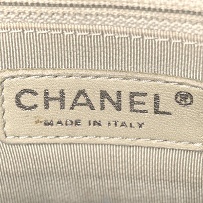 Chanel Washed Lambskin Quilted Medium Chain Around Messenger Blue 6 of 11
