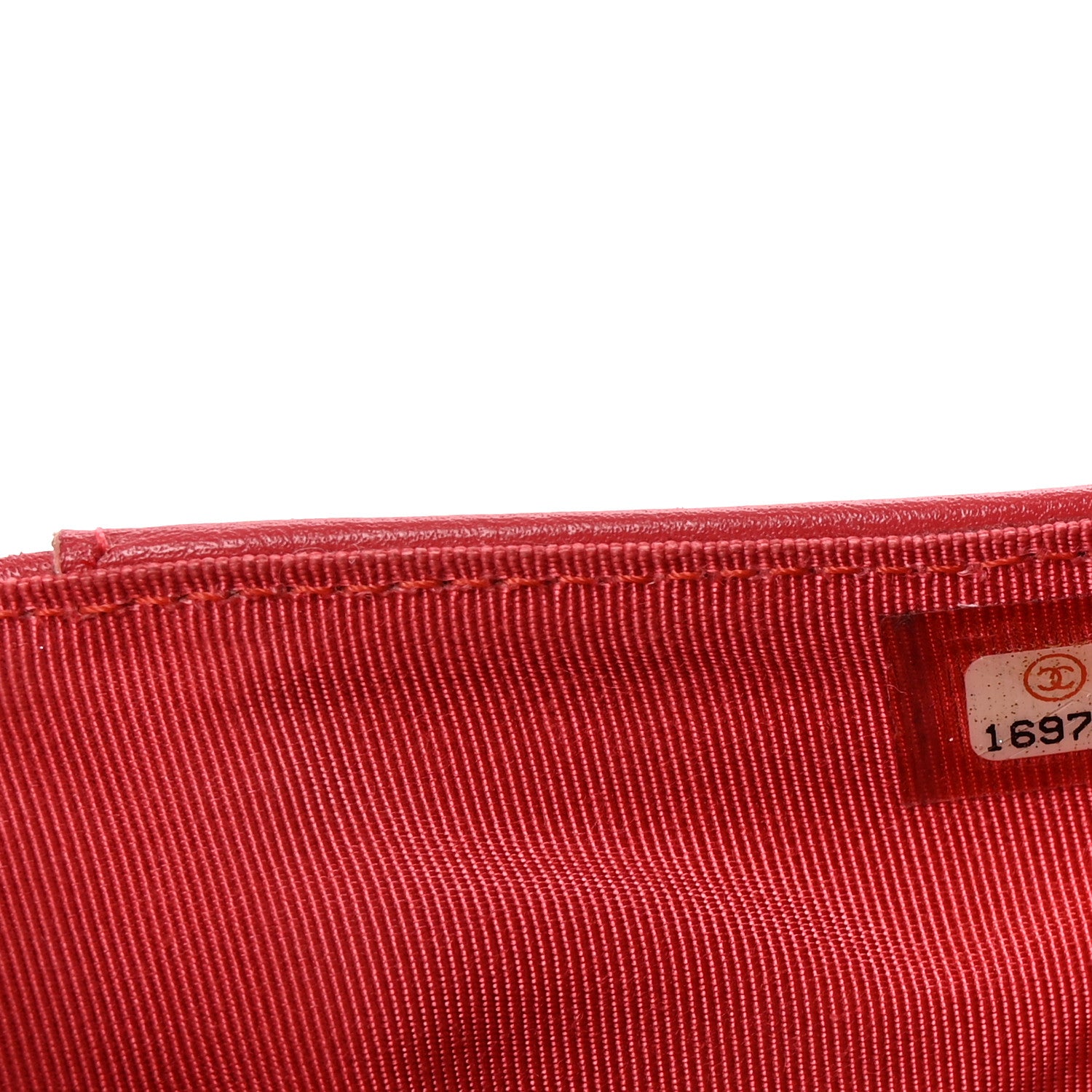 Chanel Patent Quilted Large Flap Wallet Dark Pink 8 of 9