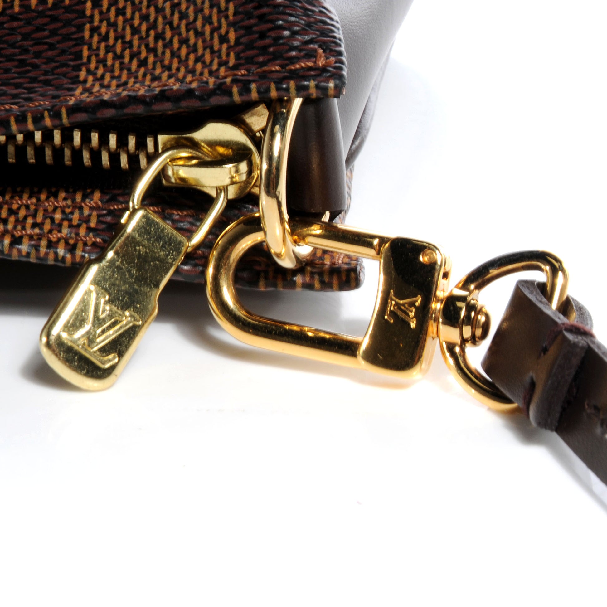 Louis Vuitton Damier Ebene Navona Pochette Accessories 8 of 8