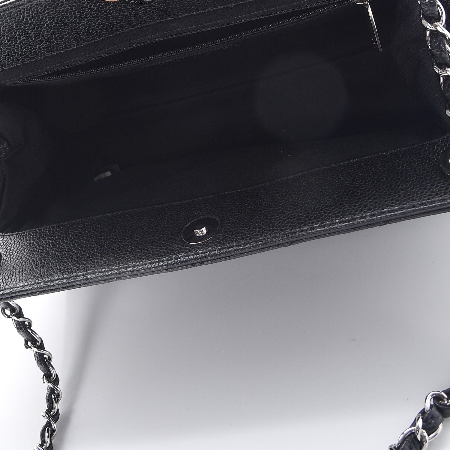 Chanel Caviar Quilted Timeless CC Shopping Tote Black 5 of 8