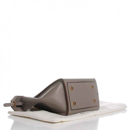 Celine Crisped Calfskin Mini Tie Tote Medium Grey 4 of 16