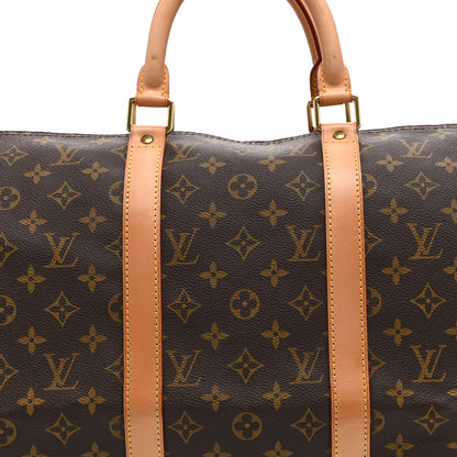 Louis Vuitton Monogram Keepall 50 7 of 9