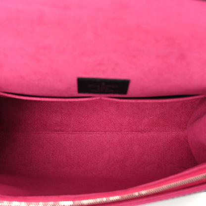 Louis Vuitton Epi Cluny BB Black Hot Pink 5 of 11