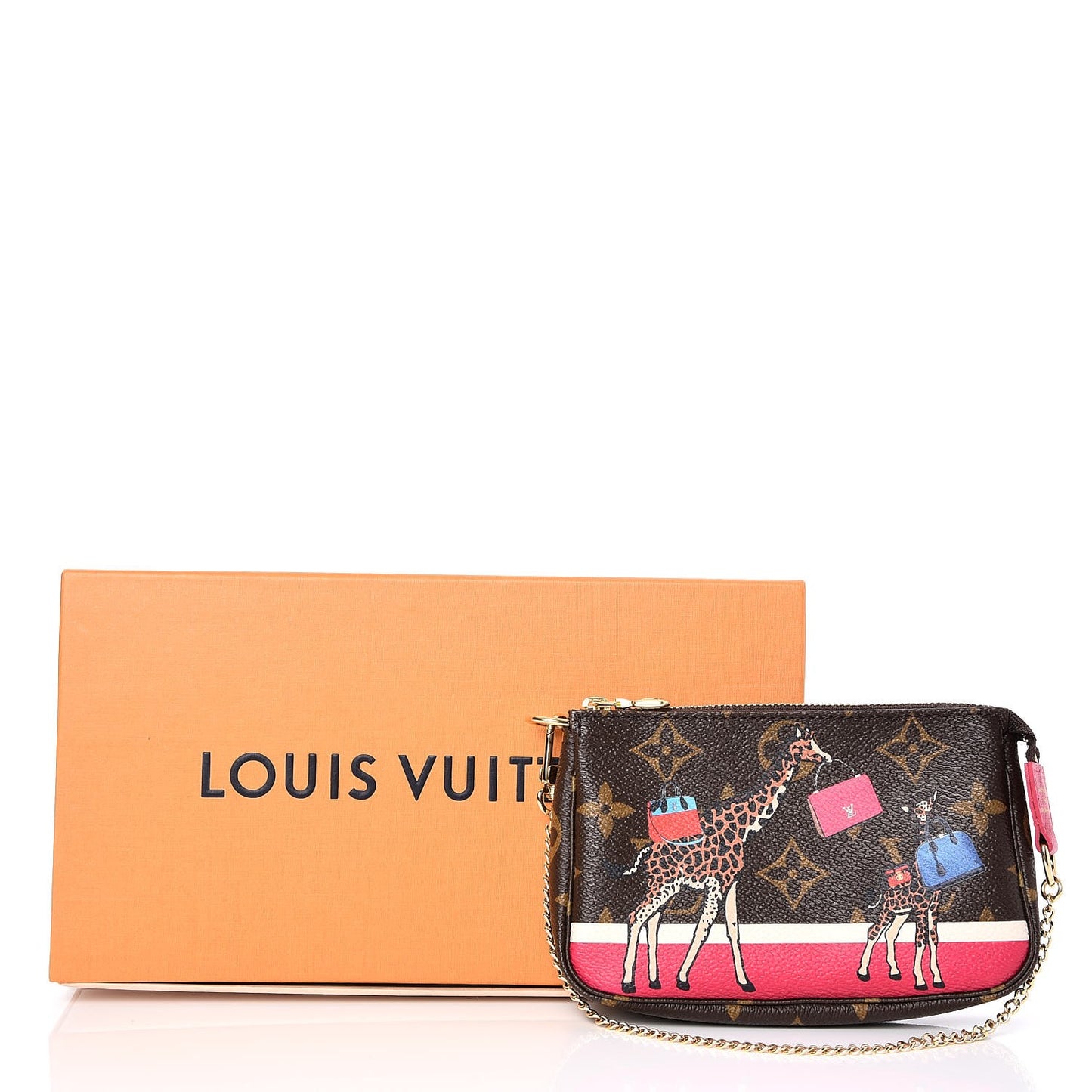 Monogram 2017 Christmas Animation Mini Pochette Accessories
