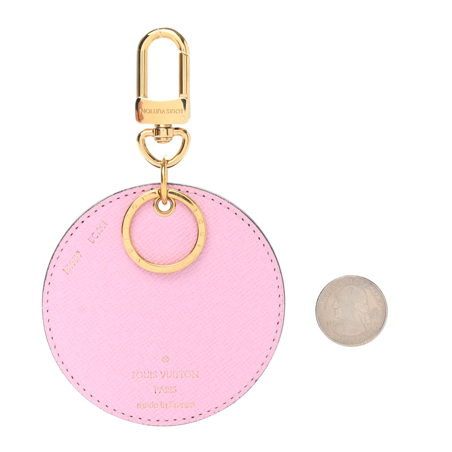 Louis Vuitton Monogram 2021 Christmas Animation Japanese Garden Bag Charm Key Ring Wisteria Pink 2 of 4