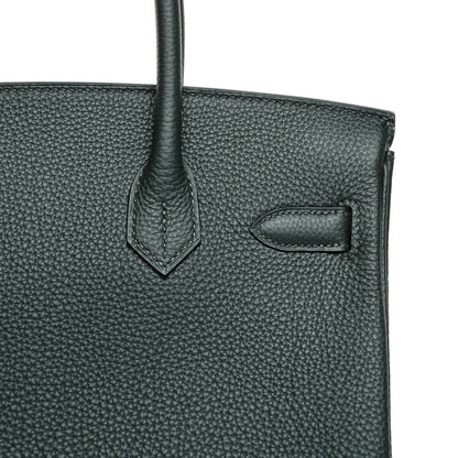 Hermes Togo Birkin 30 Vert Fonce 11 of 33