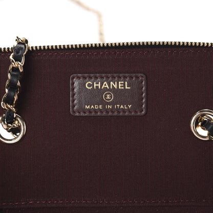 Chanel Lambskin Quilted Small Vanity Case With Chain Black 6 of 9