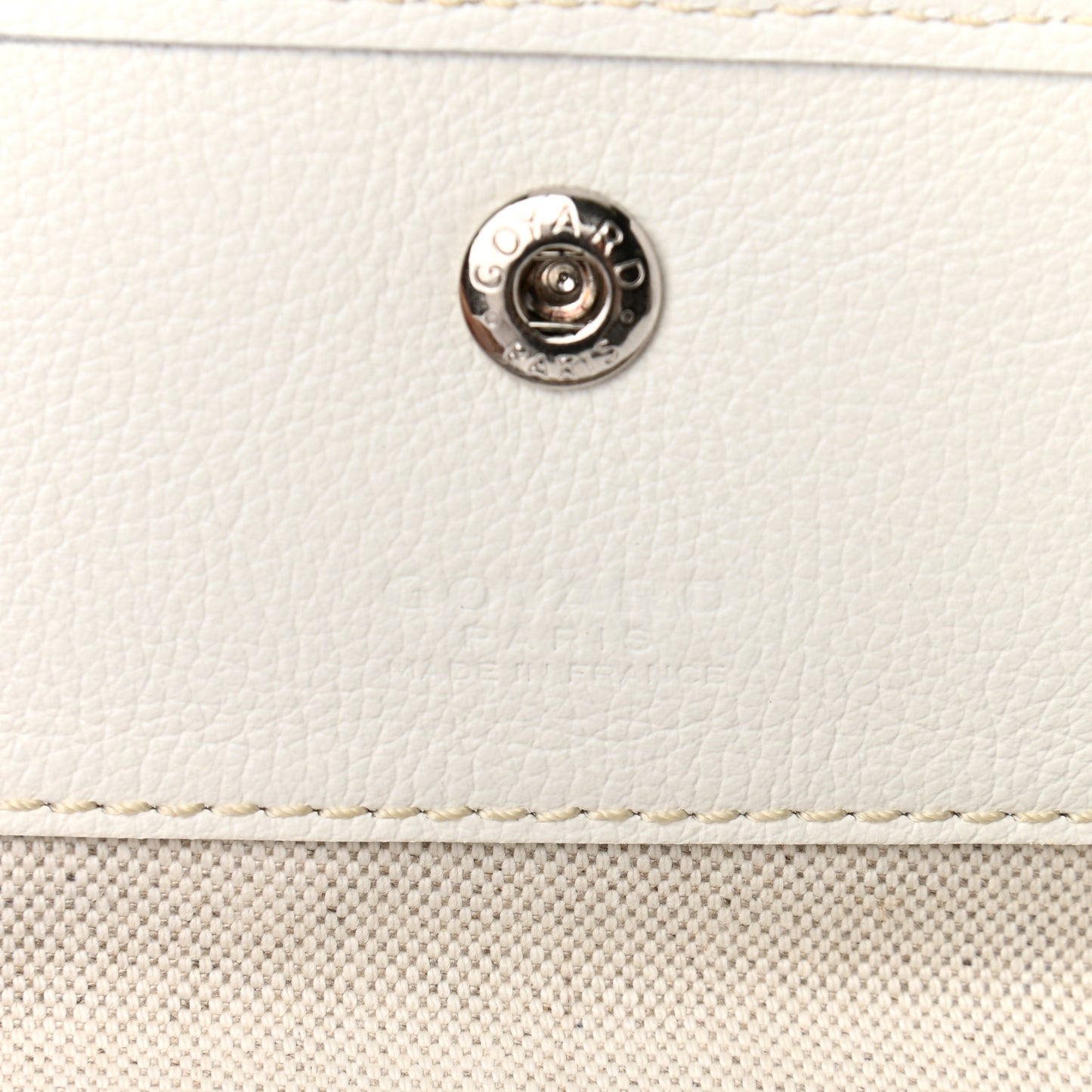 Goyardine Saint Louis PM White