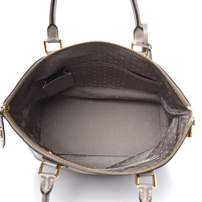 Louis Vuitton Suhali Lockit MM Greige 5 of 13