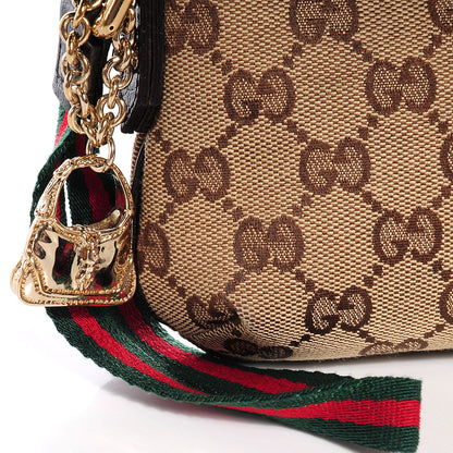 Gucci Monogram Jolicoeur Wristlet Brown 8 of 8