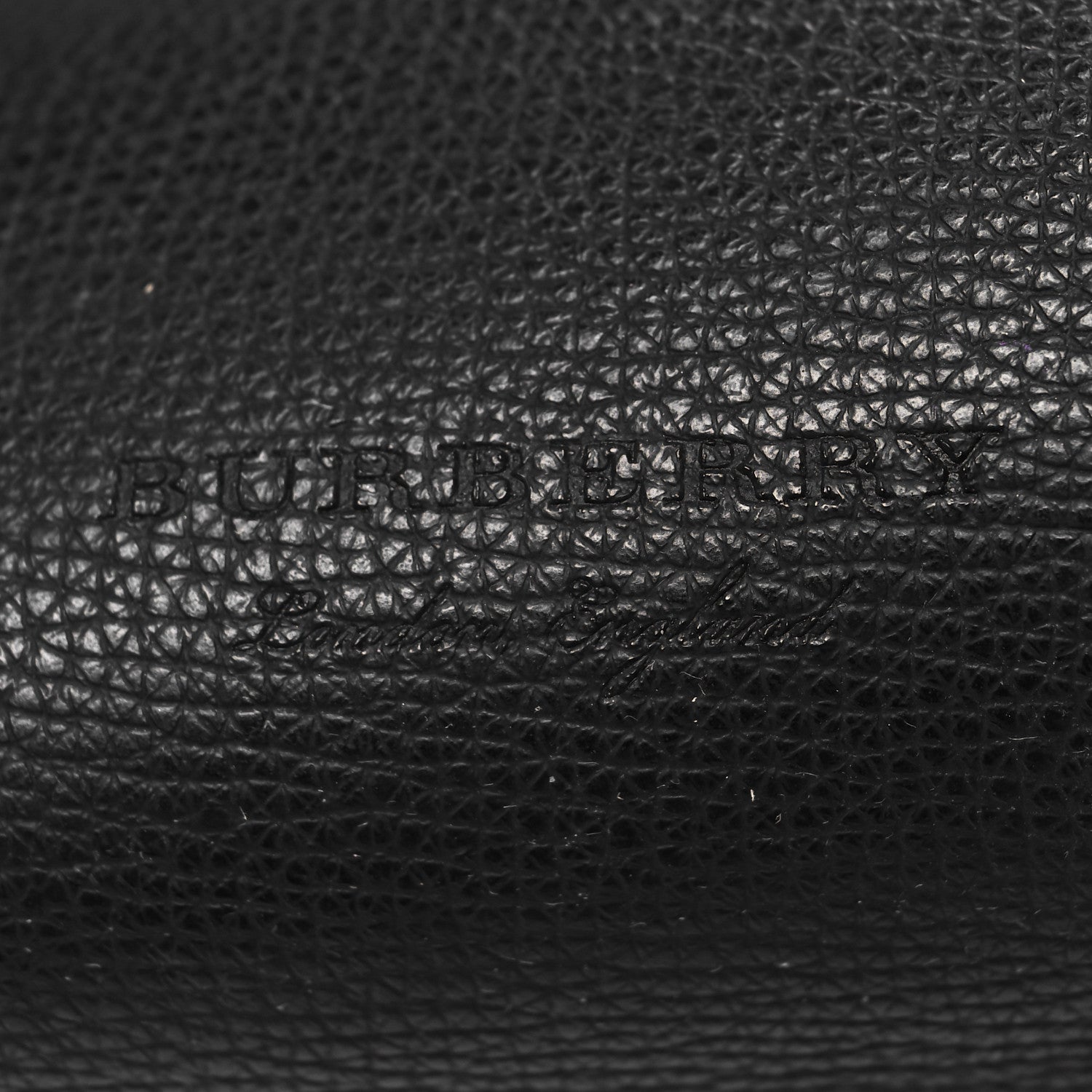 Burberry Grainy Calfskin Haymarket Check Medium Reversible Tote Black 15 of 17