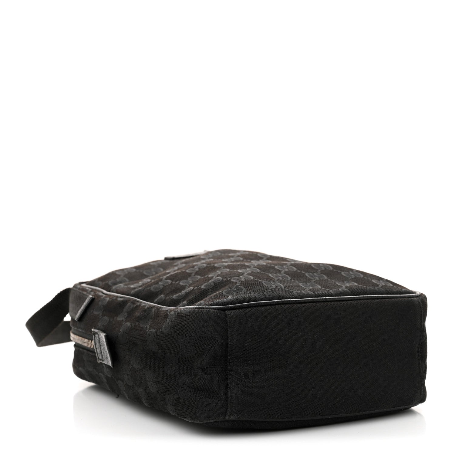 Gucci Monogram Messenger Bag Black 4 of 13