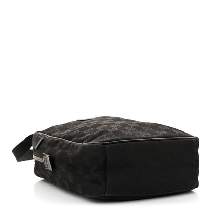 Gucci Monogram Messenger Bag Black 4 of 13