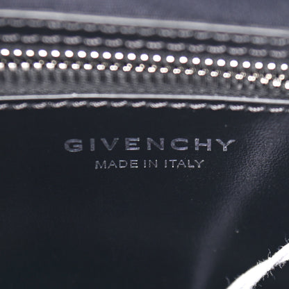 Givenchy Box Calfskin Mini Lock Antigona Shoulder Bag Black 6 of 9