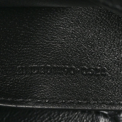 Saint Laurent Lambskin Cassandre Envelope Messenger Black 6 of 10