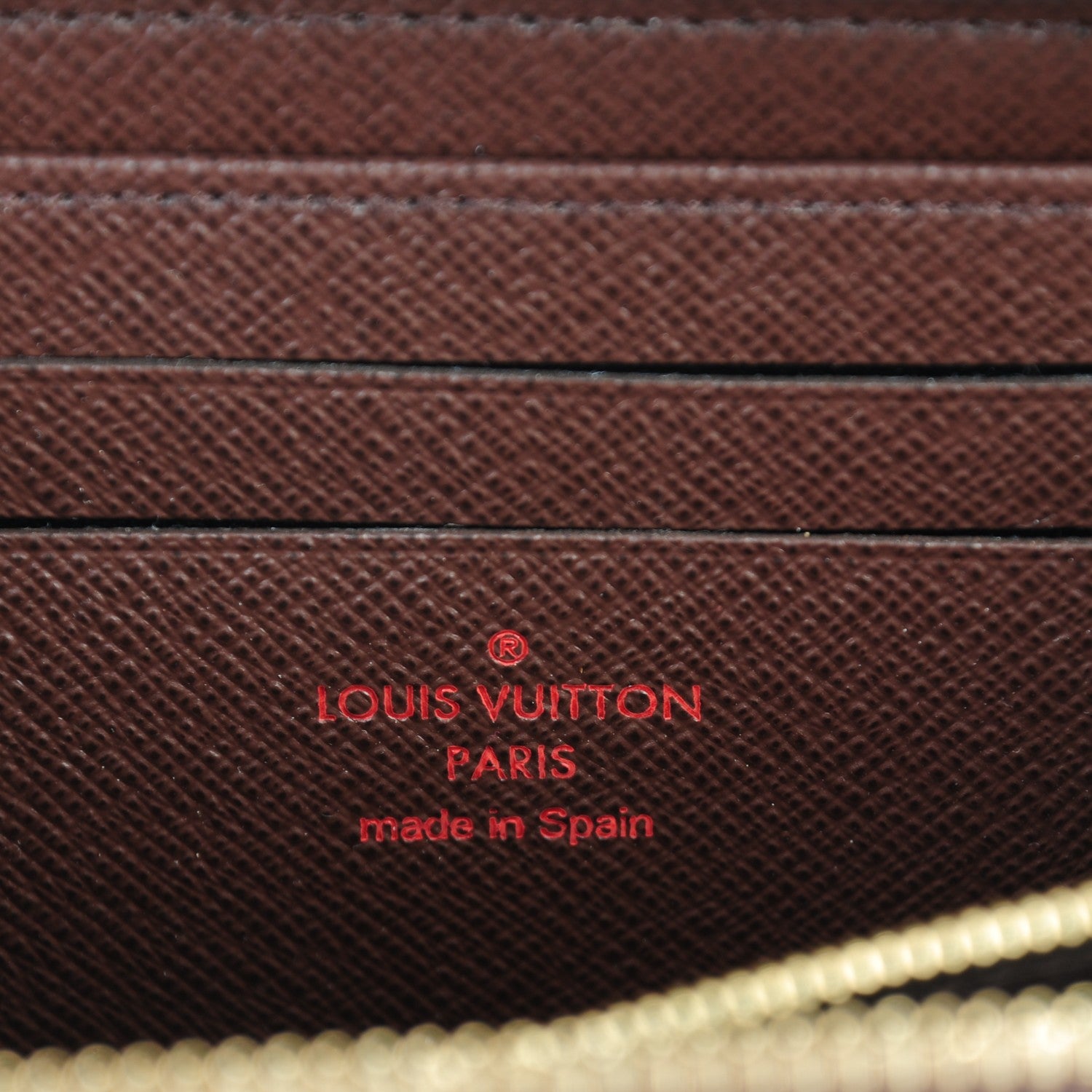 Louis Vuitton Damier Ebene Zippy Compact Wallet 6 of 7