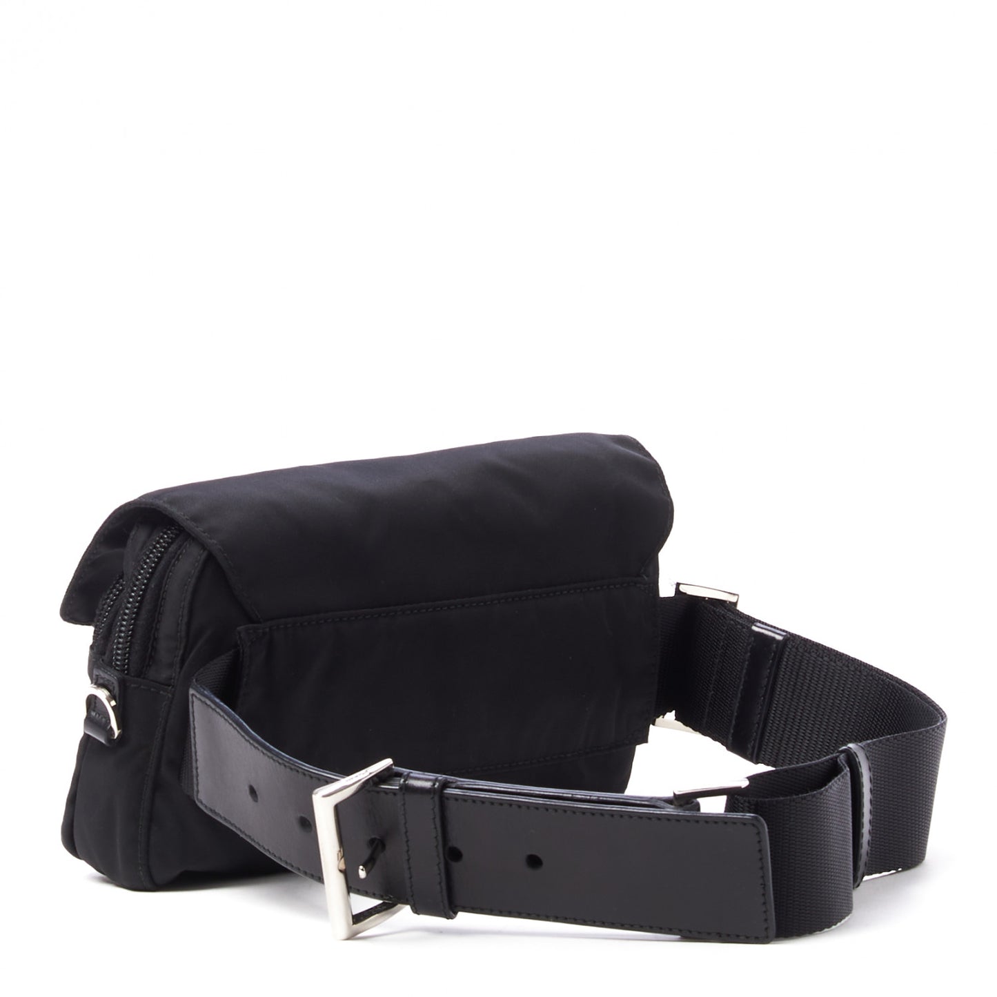 Tessuto Nylon Belt Bag Black