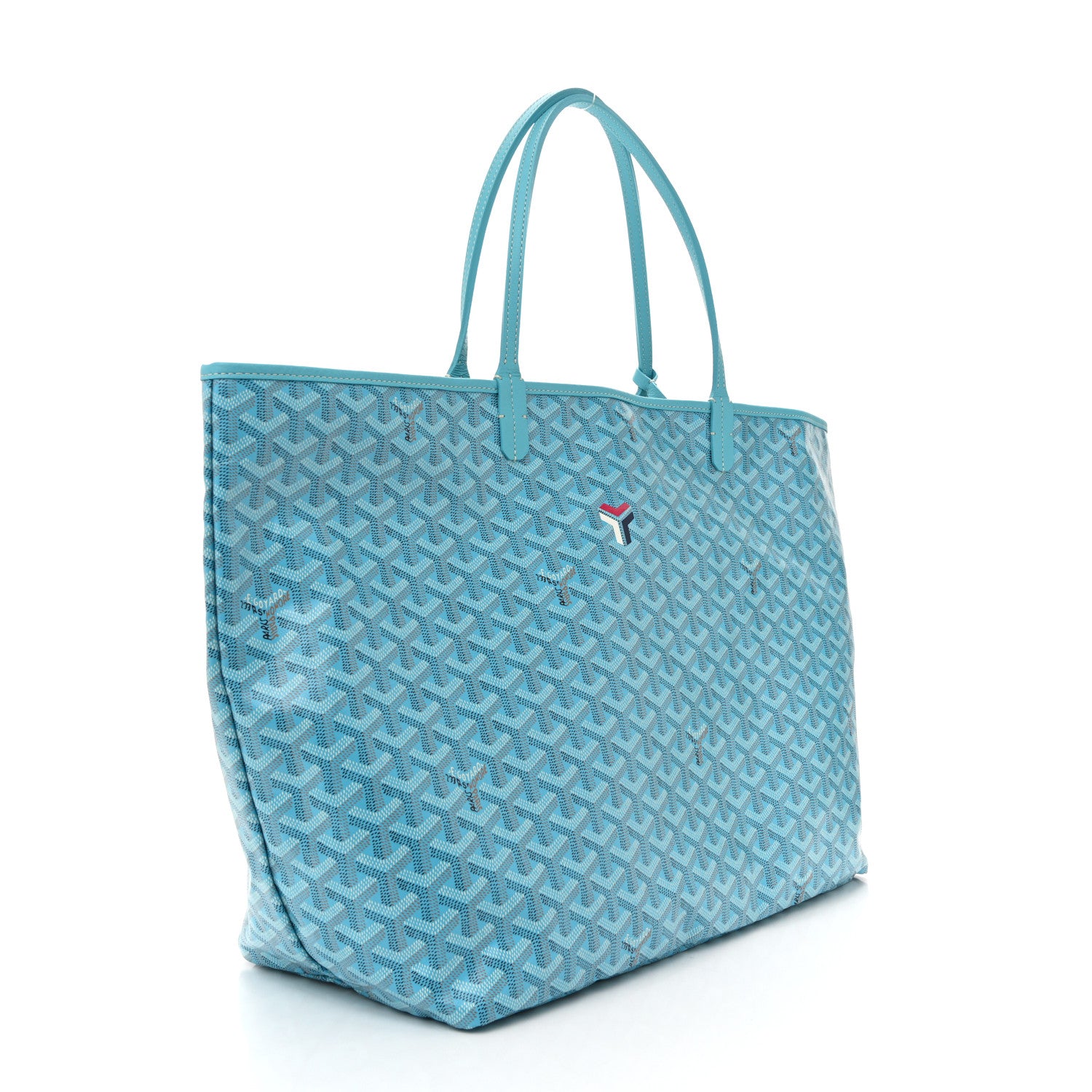 Goyard Goyardine Saint Louis GM Balise Beach Towel Set Turquoise 5 of 14