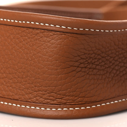 Hermes Taurillon Clemence Evelyne TPM Gold 8 of 11