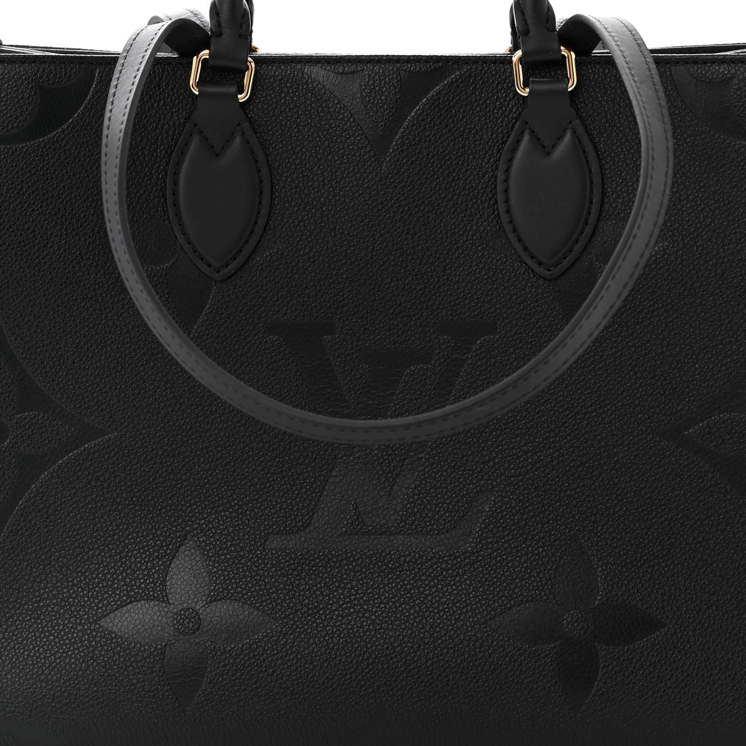 Louis Vuitton Empreinte Monogram Giant OnTheGo MM Black 7 of 9