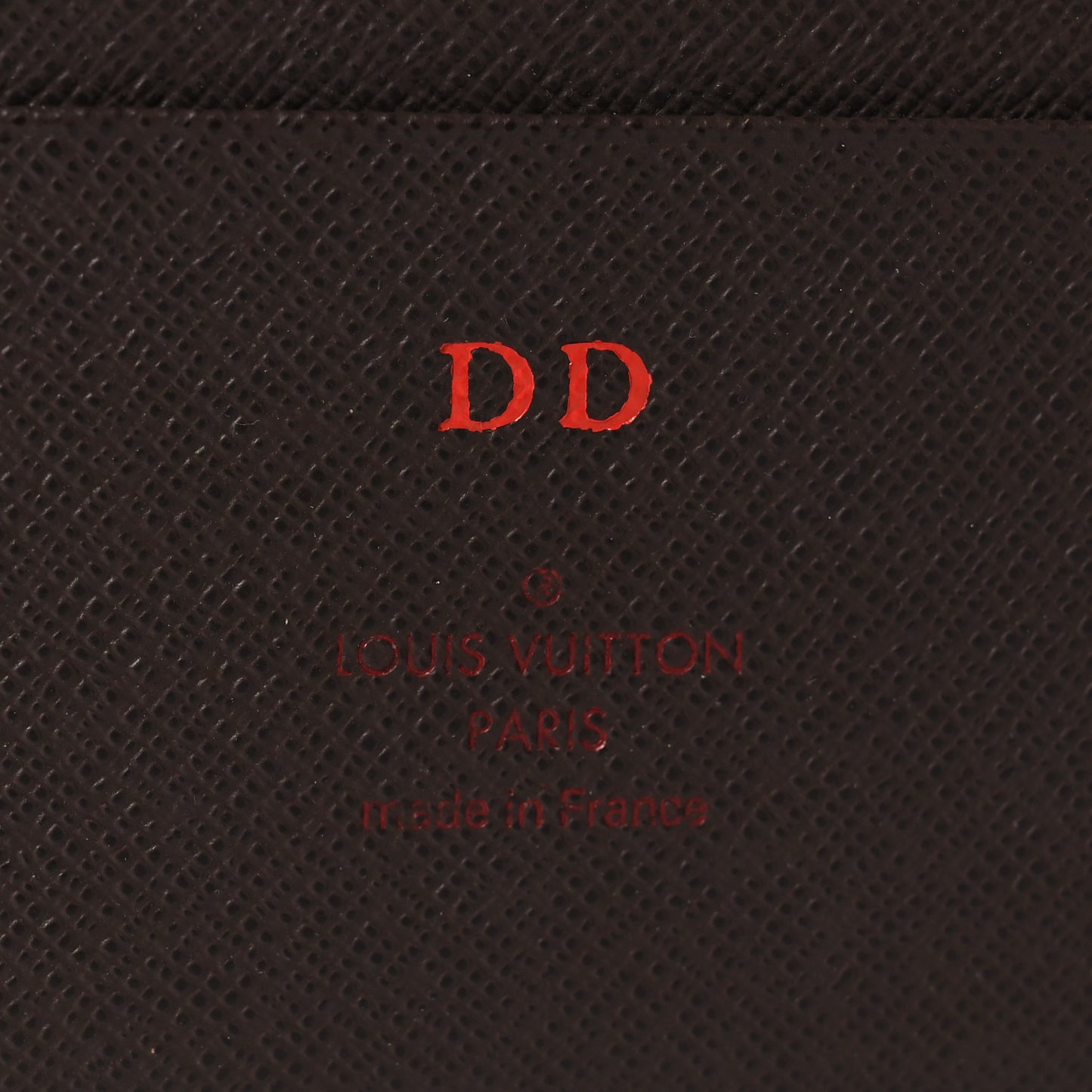 Damier Ebene Large Ring Agenda Cover