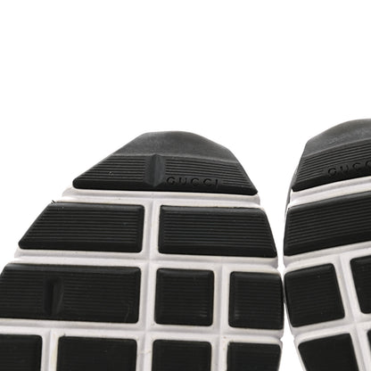 Gucci Calfskin Womens Interlocking G Sneakers 35.5 Black White 6 of 11