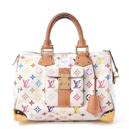 Louis Vuitton Monogram Multicolor Speedy 30 White 1 of 11
