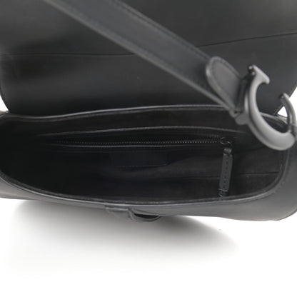 Christian Dior Ultra Matte Calfskin Saddle Bag Black 5 of 12