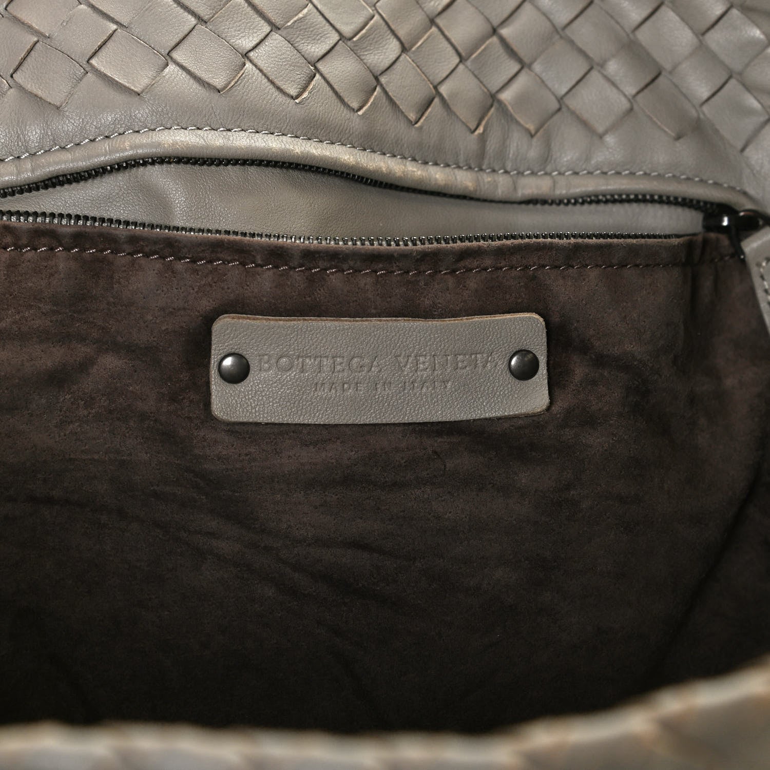 Bottega Veneta Nappa Intrecciato Medium Garda Bag Fume 6 of 12