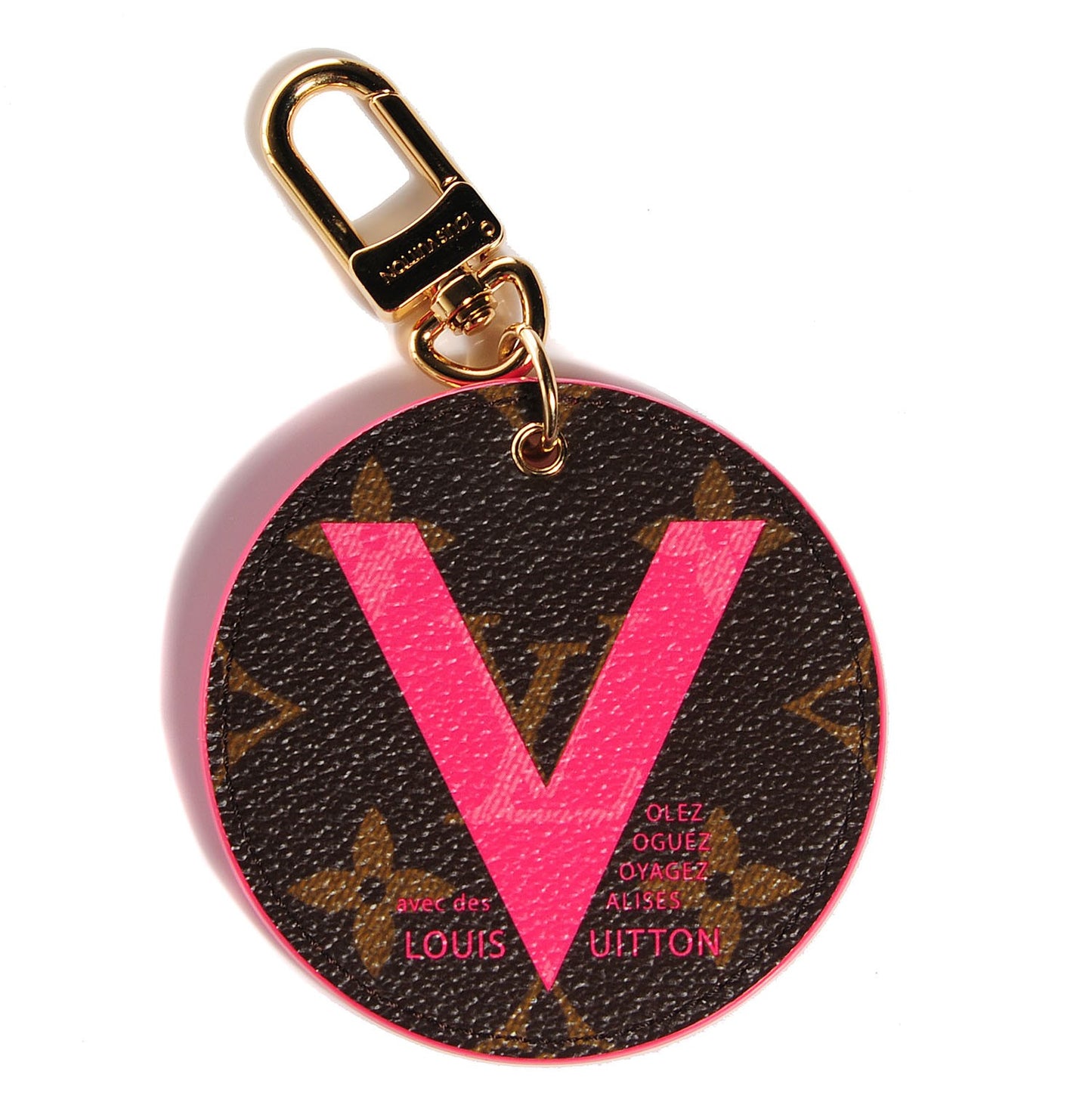 Monogram Illustre V Bag Charm Grenade