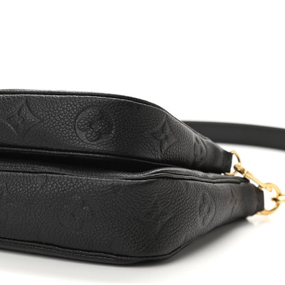 Louis Vuitton Empreinte Monogram Giant Multi Pochette Accessories Black 10 of 11
