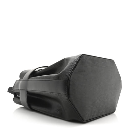 Louis Vuitton Epi Sac D'epaule Black 4 of 9