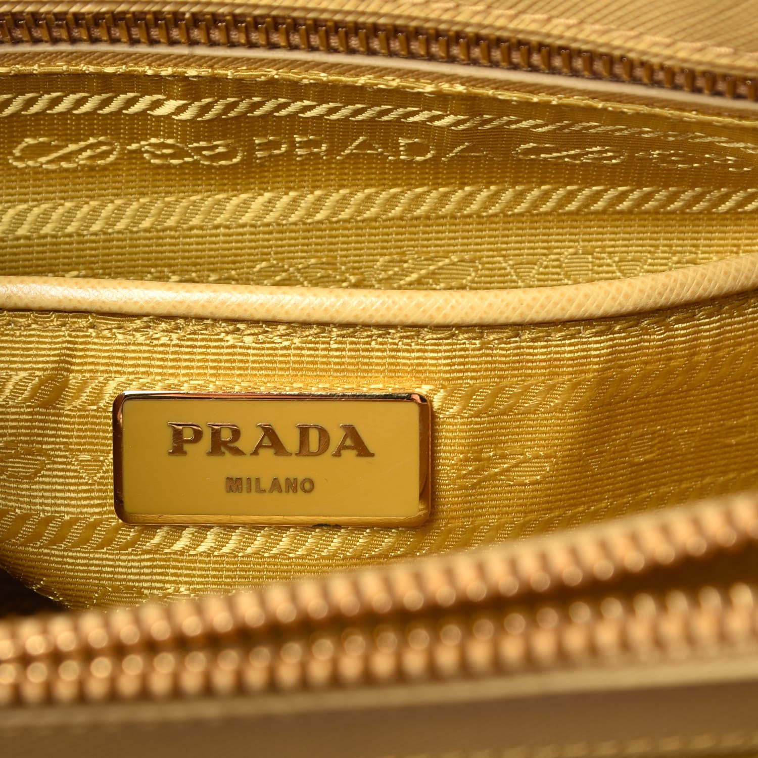Prada Saffiano Lux Parabole Tote Ginestra 6 of 10