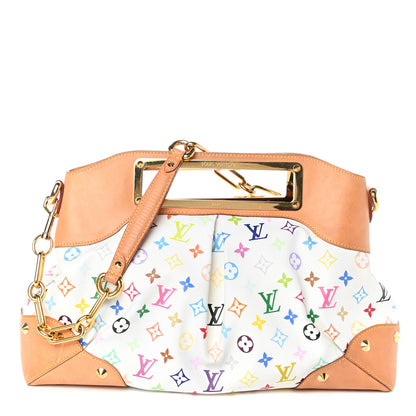 Louis Vuitton Monogram Multicolor Judy GM White 1 of 9