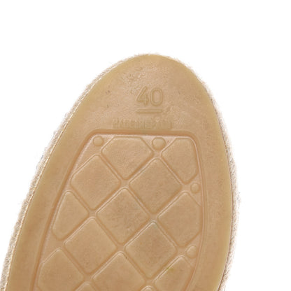 Chanel Lambskin CC Espadrilles 40 Black 7 of 11