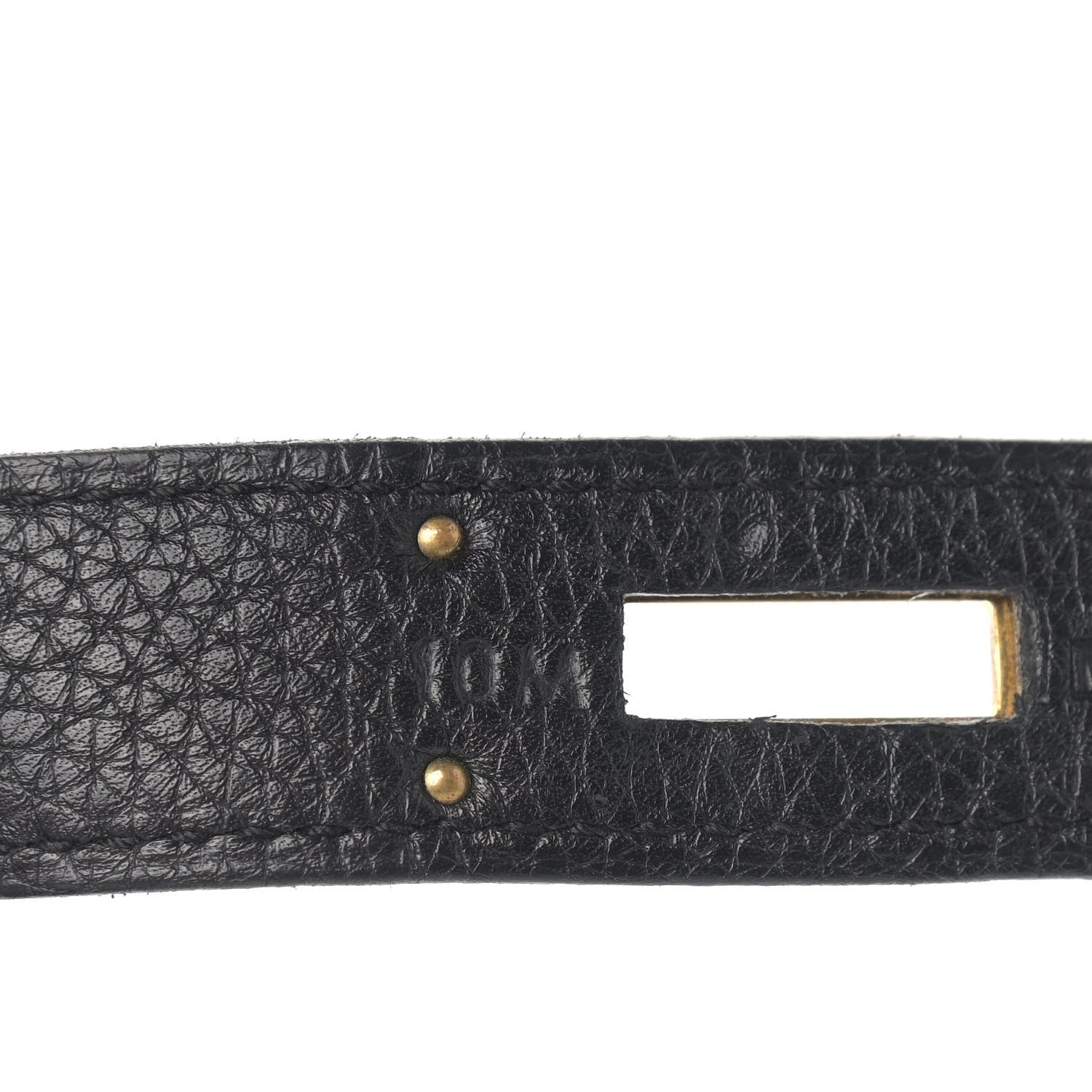 Hermes Togo Kelly Retourne 40 Black 7 of 24