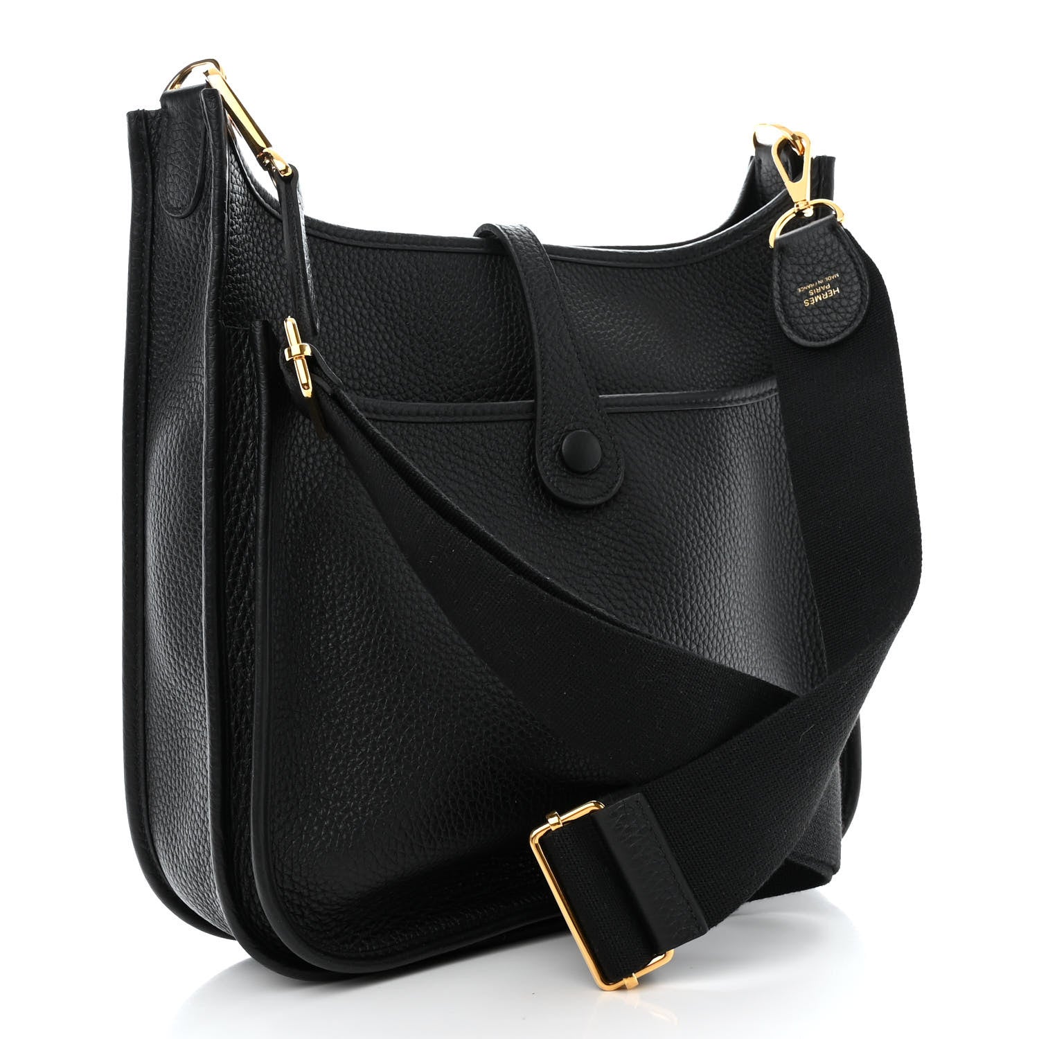 Hermes Taurillon Clemence Evelyne III PM Black 3 of 11