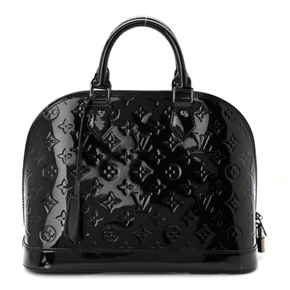 Louis Vuitton Vernis Alma PM Noir Magnetique 1 of 11