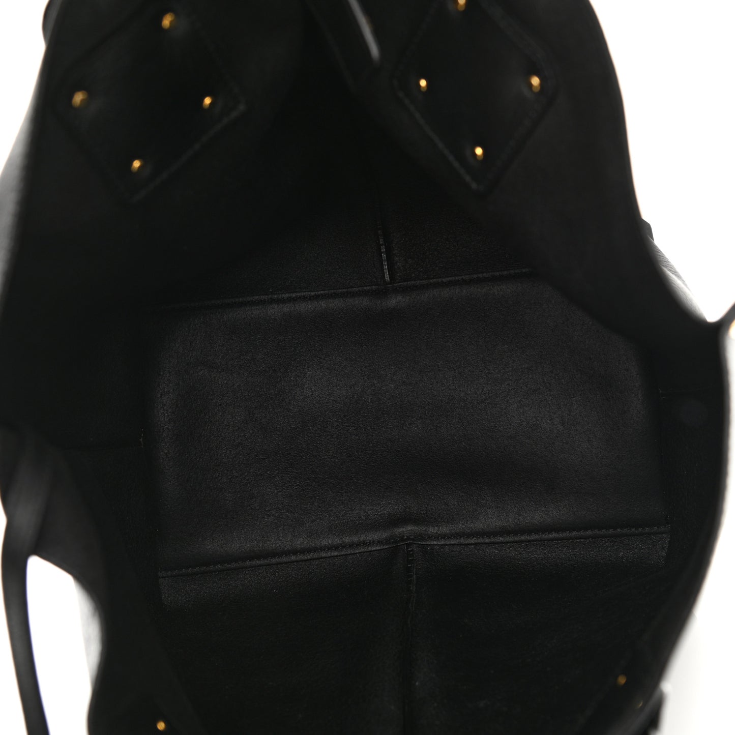 Smooth Calfskin Medium Vick Tote Black