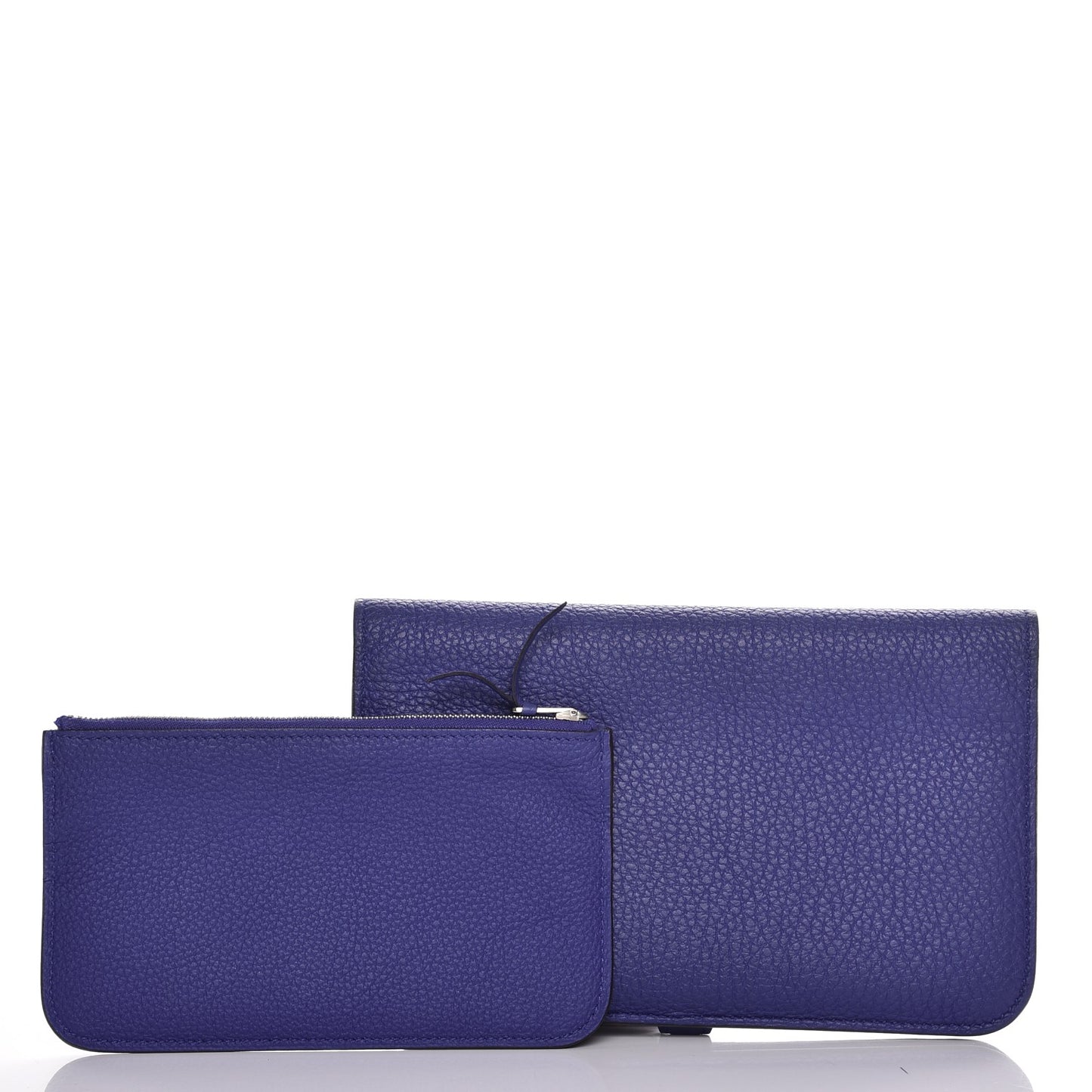 Togo Dogon Duo Wallet Bleu Electrique