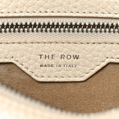 The Row Grained Calfskin Medium Portfolio Tote Ivory 6 of 10