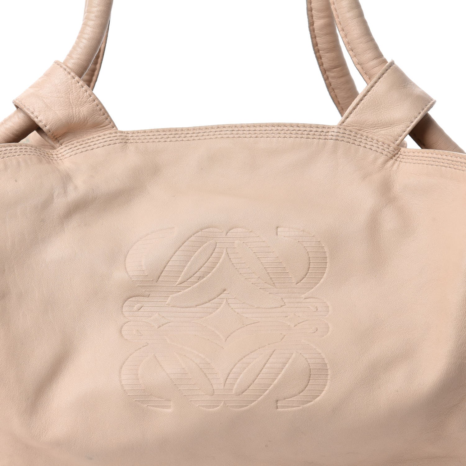 Loewe Nappa Aire Shoulder Bag Beige 9 of 9