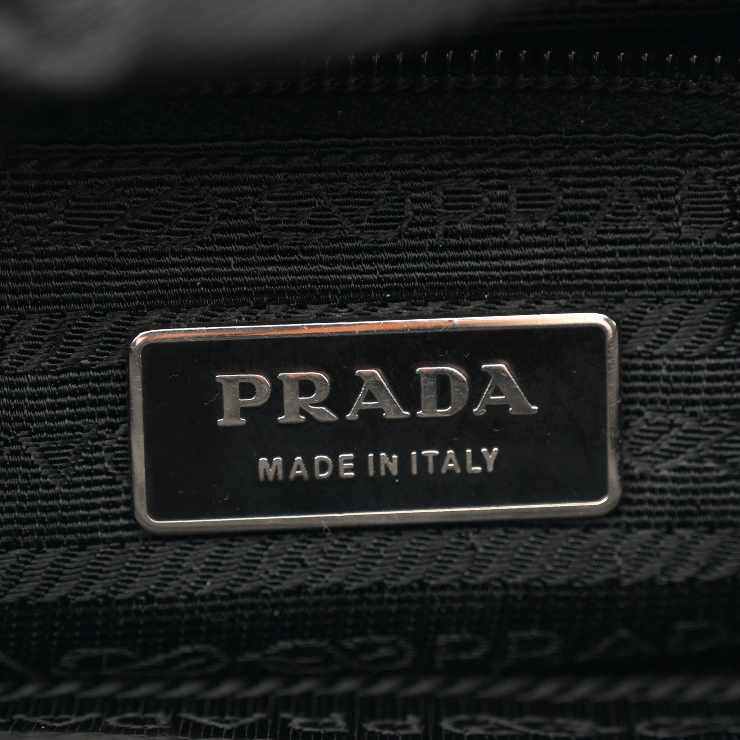 Prada Nylon Vela Sling Messenger Bag Black 6 of 11