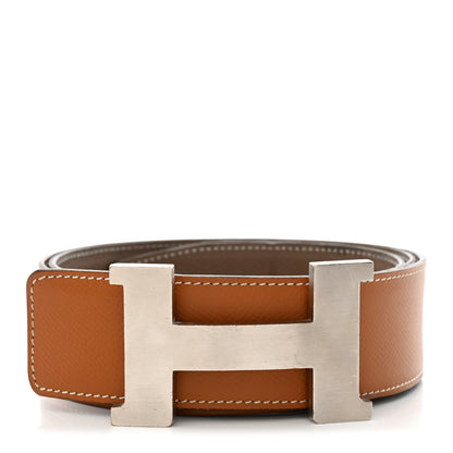 Hermes 42mm Constance H Belt 90 36 Gold Etoupe 1 of 9