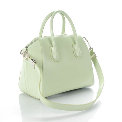 Givenchy Shiny Lord Calfskin Small Antigona Aqua Green 3 of 7