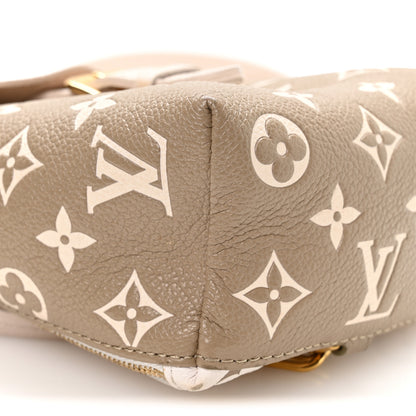 Louis Vuitton Empreinte Monogram Spring In The City Tiny Backpack Kaki Beige Cream 8 of 10