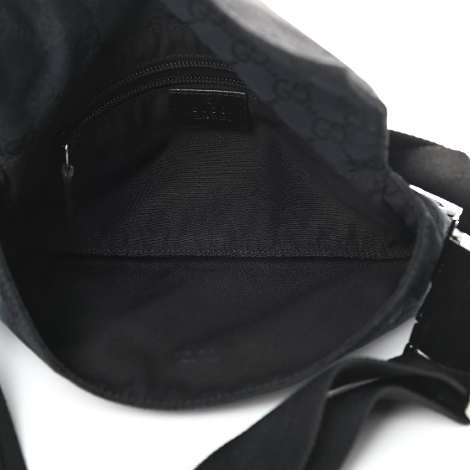 Gucci Monogram Belt Bag Black 5 of 12