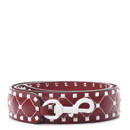 Valentino Garavani Lambskin Free Rockstud Spike Shoulder Strap Rosso Valentino 1 of 6